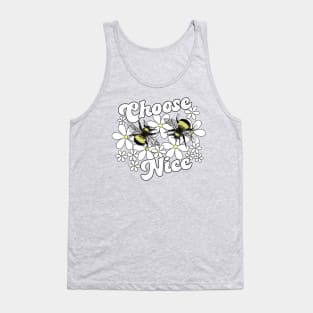 Lispe Choose 2 Bee Nice Tank Top